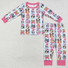 Baby Boys Pajamas Christmas Bamboo Pajamas Sleepwear Clothes Sets BLP0895