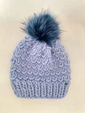 Bamboo Beanie Dusty Blue