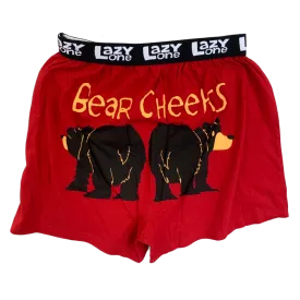 Bear Cheeks Alaska Men's Funny Boxer