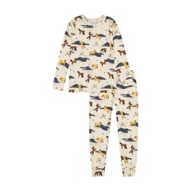 Bird & Bean Bamboo Long Sleeved PJ Set - Ryder