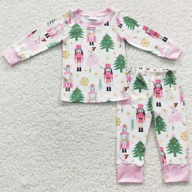 Boutique Girls Pajamas Christmas Sleepwear Sets GLP0558