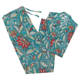 Catherine Long Sleeve Cotton Pajamas