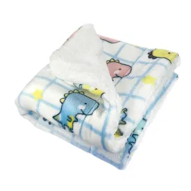 Colorful Dinosaurs Ultra Plush Dog Blanket