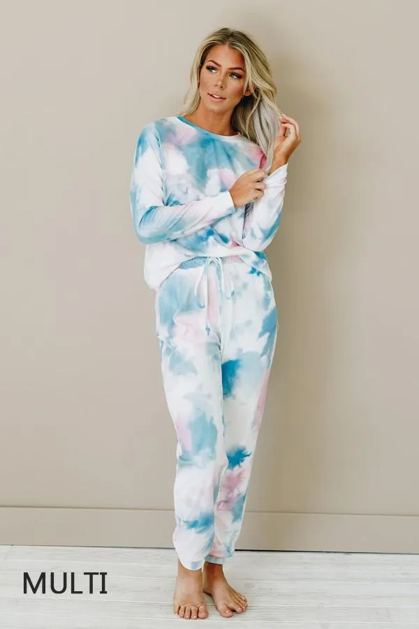 Cotton Candy Sky Loungewear Set