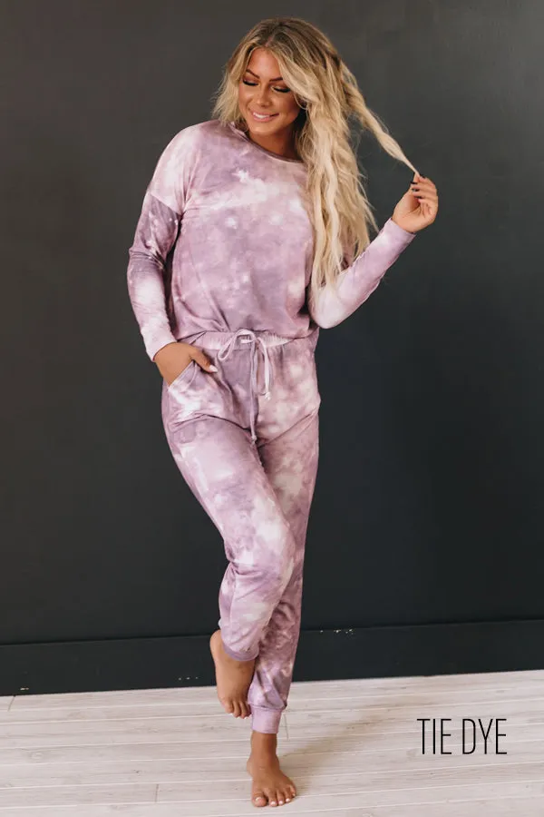 Cotton Candy Sky Loungewear Set