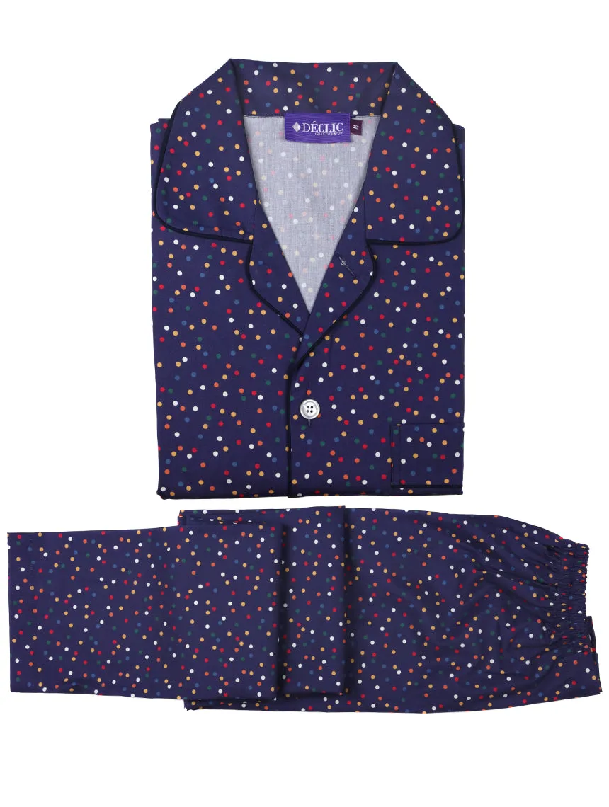 DÉCLIC Punto Spot Pyjamas - Navy