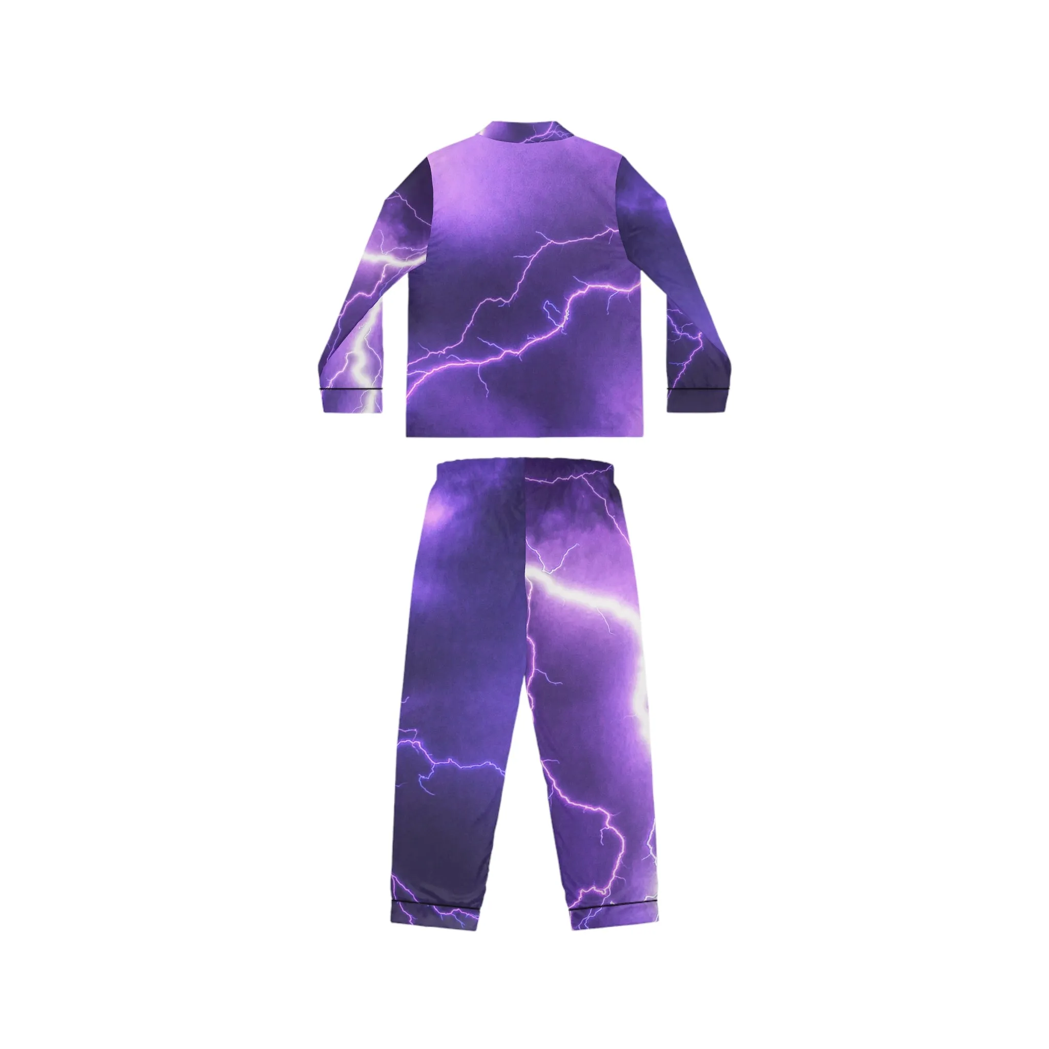 Electric Thunder - Inovax Women's Satin Pajamas