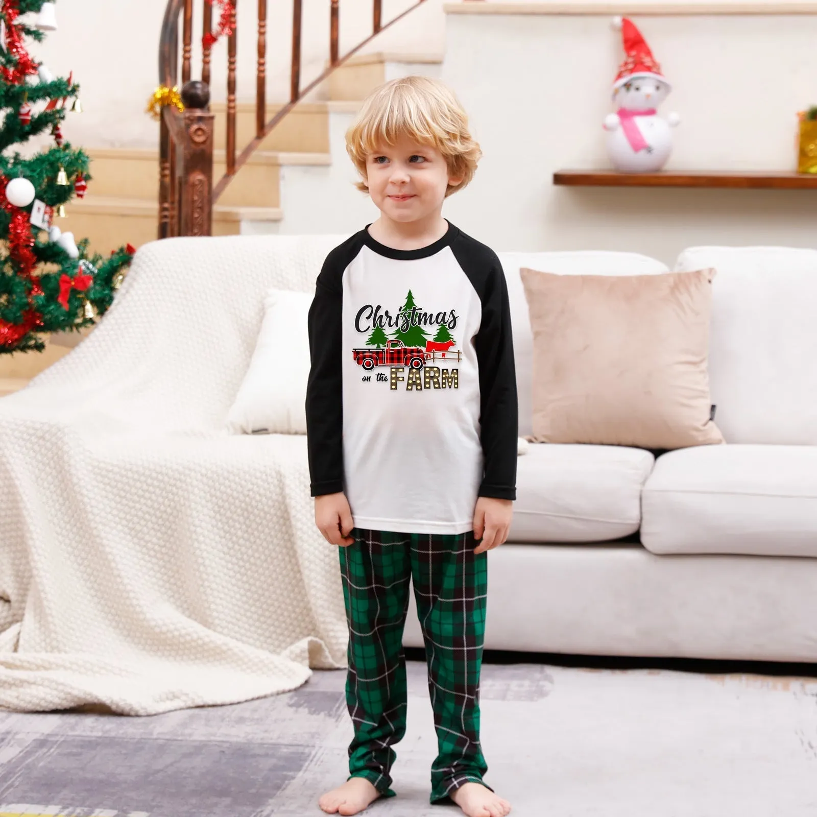 Family Matching Grinch Parent-Child Pajama Set