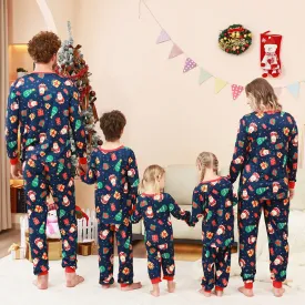 Family Parent-Child Christmas Santa Gifts Pajamas Set