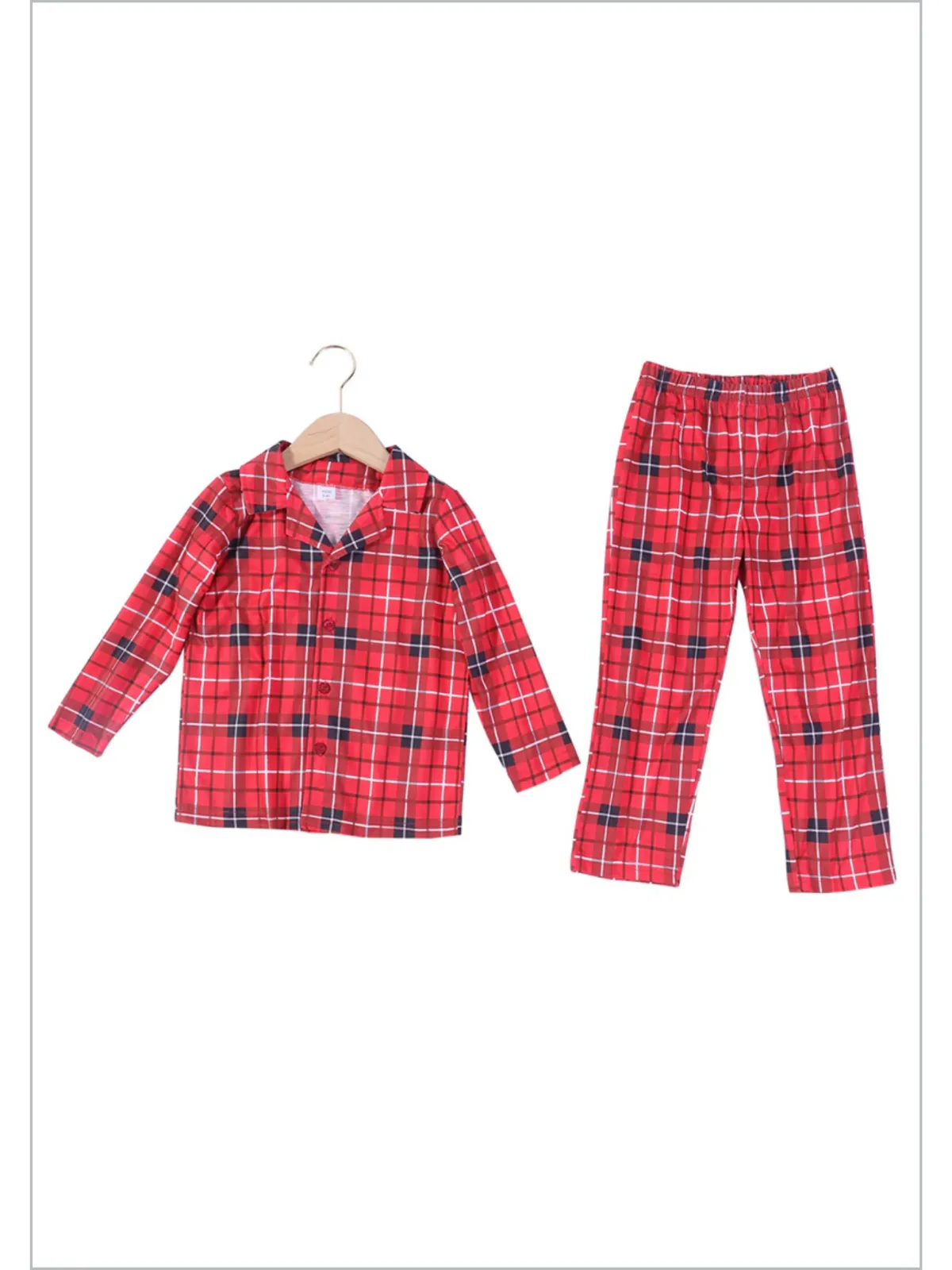 Family Style Picture-Perfect Checkered Pajamas