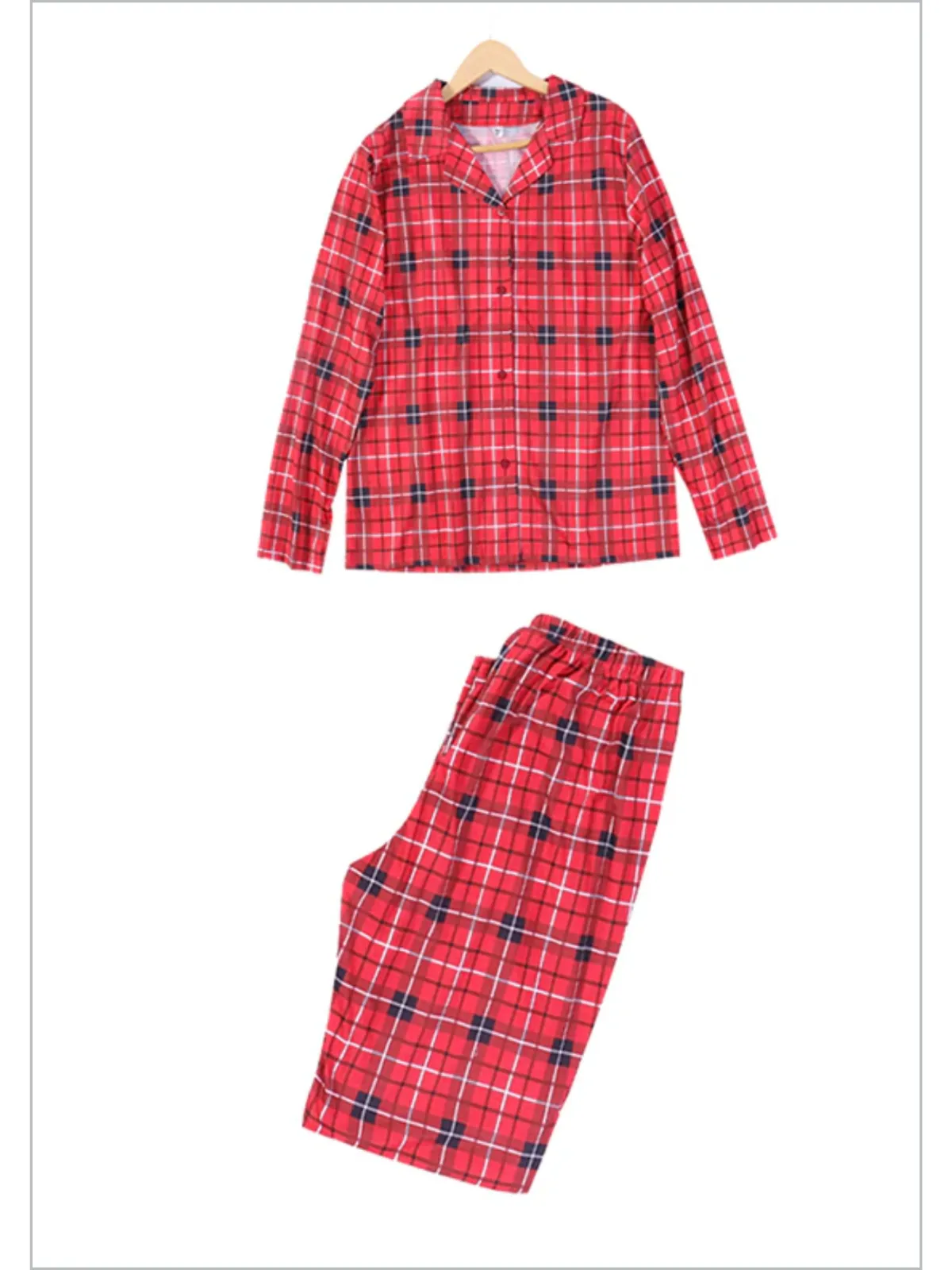 Family Style Picture-Perfect Checkered Pajamas