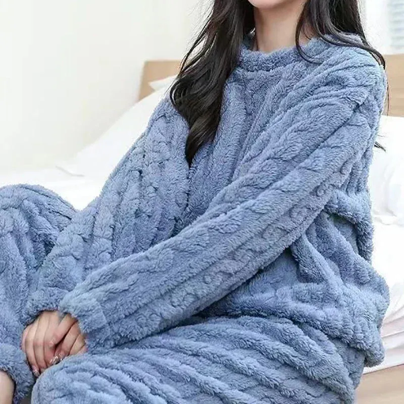 Fluffy Fleece Pajamas