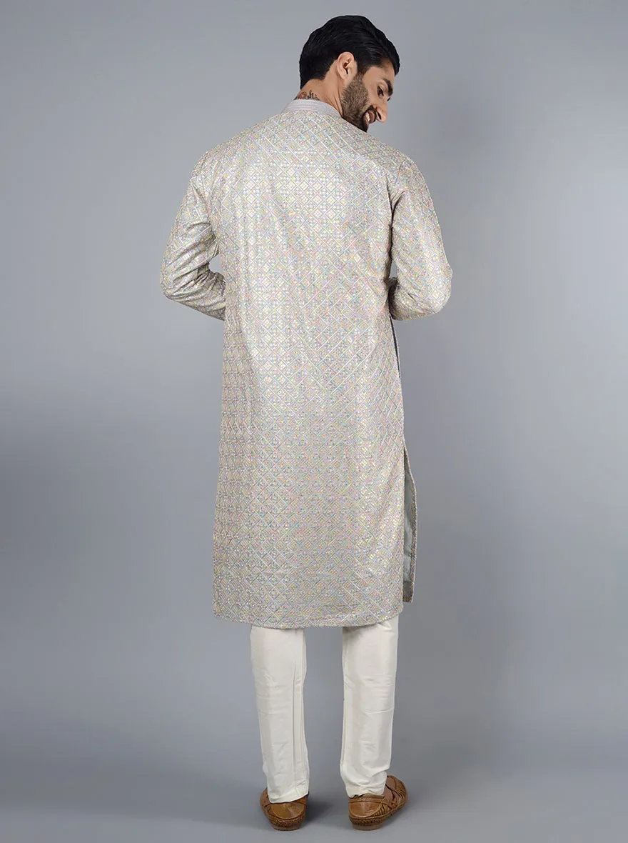 Grey Kurta Pajama | TULA