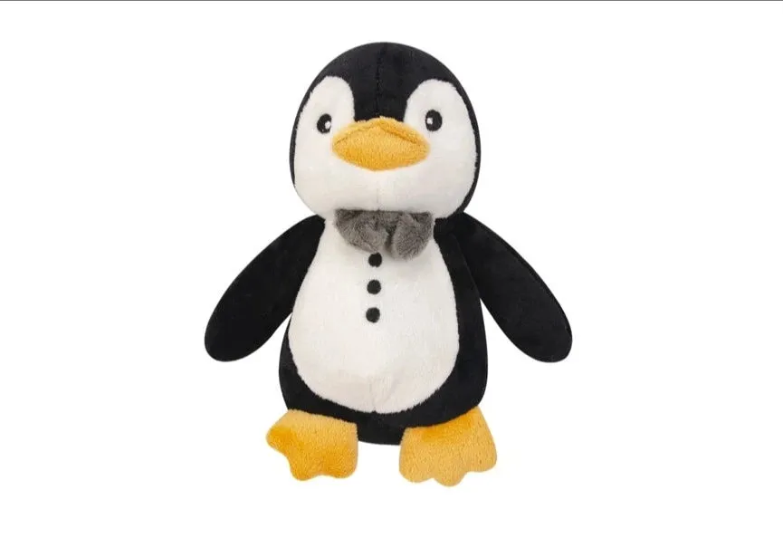 Hudson Baby Plush Blanket And Toy - Mr Penquin