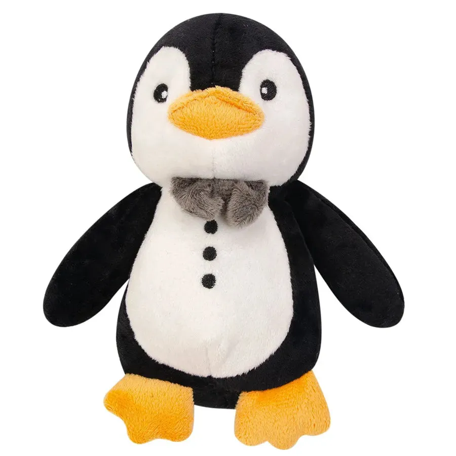 Hudson Baby Plush Blanket And Toy - Mr Penquin