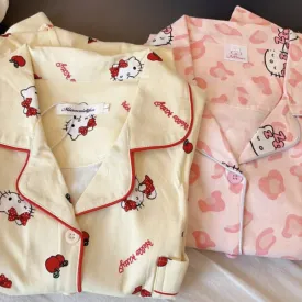 Kawaii Kitty Pajamas Set KI479