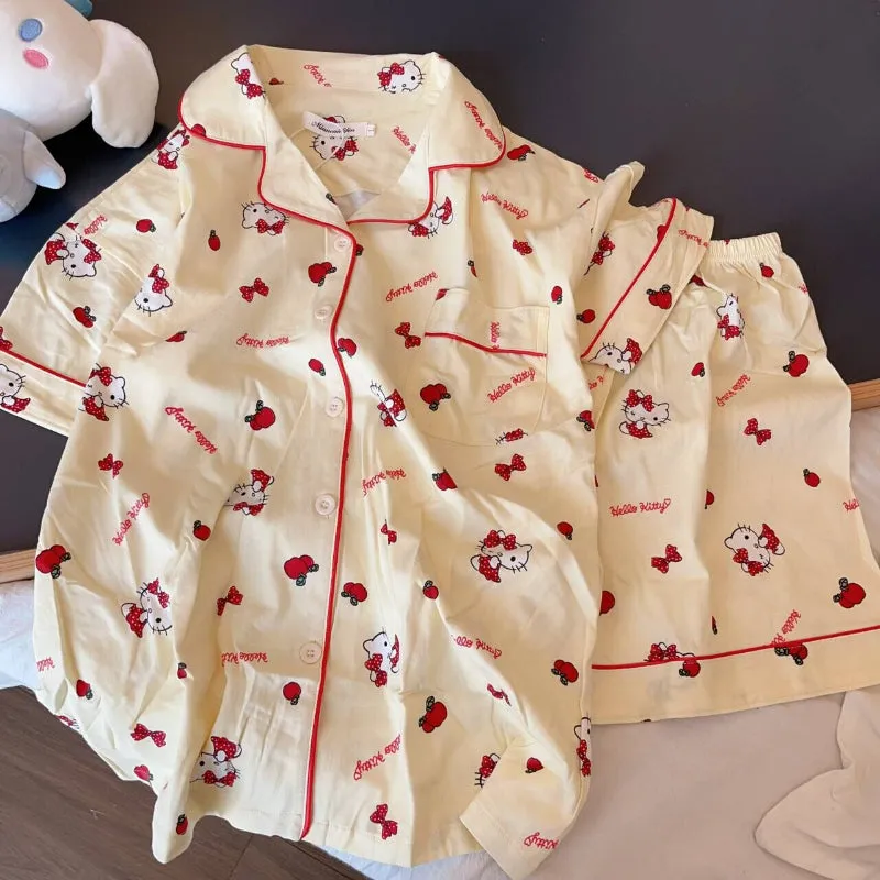 Kawaii Kitty Pajamas Set KI479