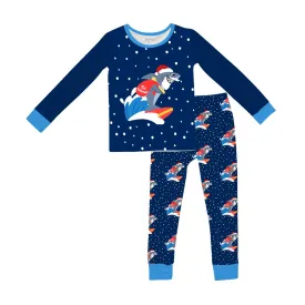 Kids Pajama Set, Mele Shark