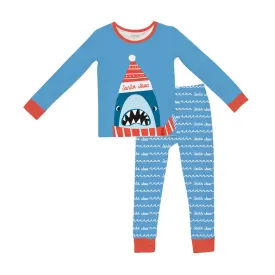 Kids Pajama Set, Santa Jaws