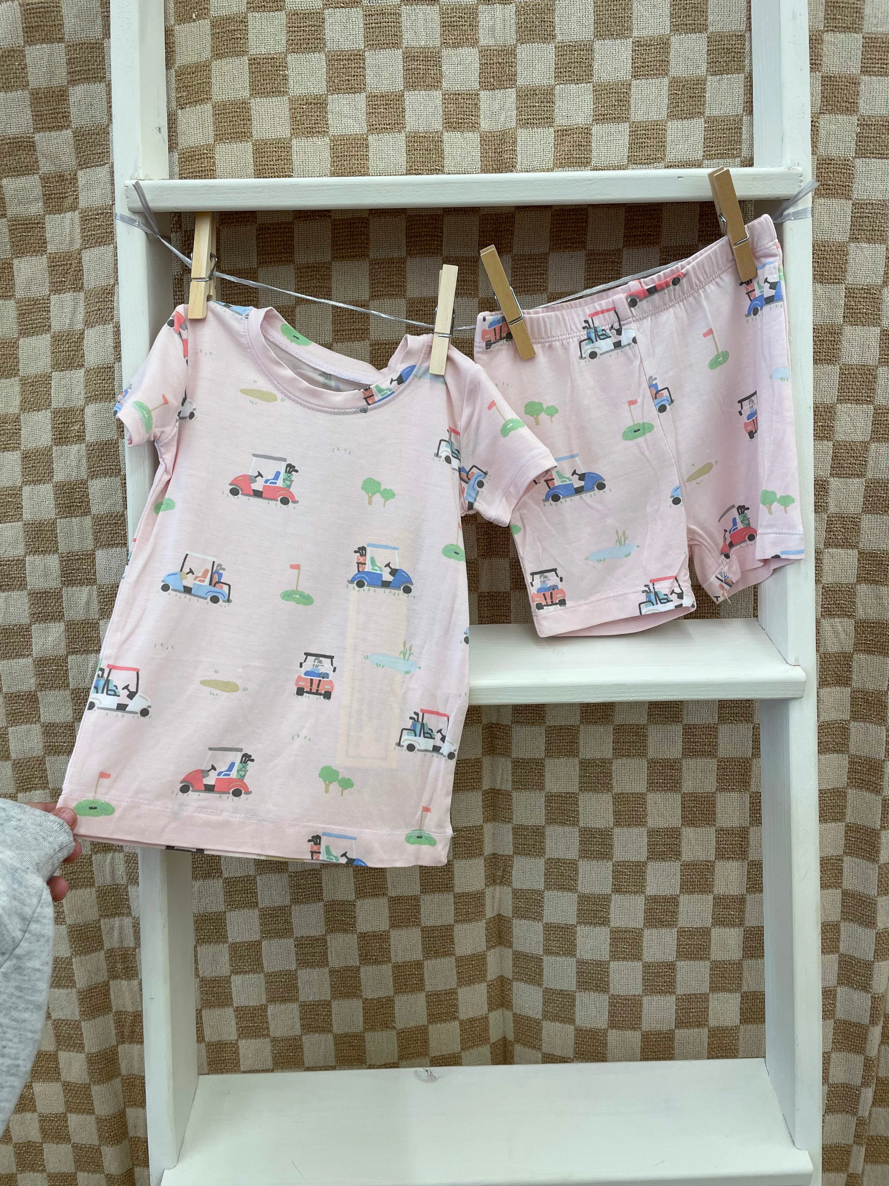 Little Girls Lounge Set - 2 Colors