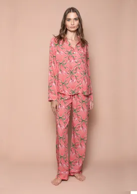 Lucky Ribbon Pj’s set | Mint Rose | Equestrian Sleepwear Collection