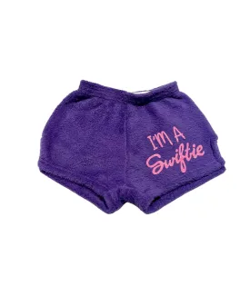 Made with Love and Kisses Purple Swiftie Shorts