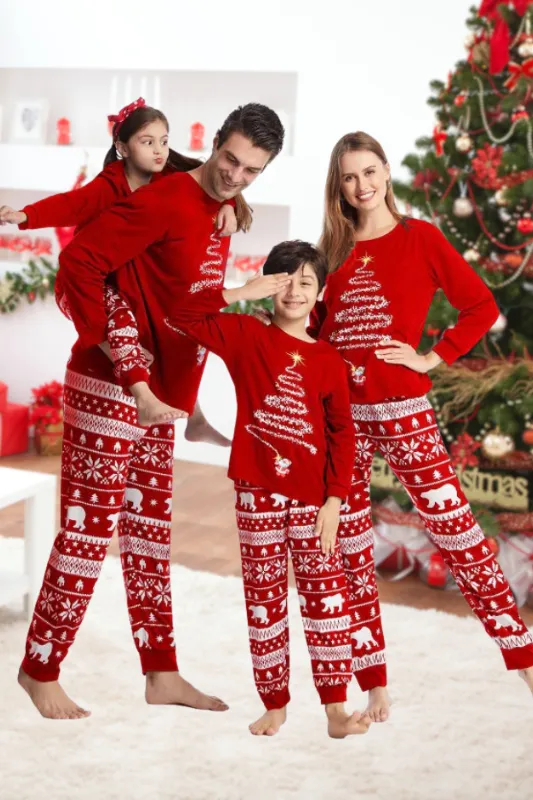 Men's Home for the Holidays Christmas Print Pajama Set