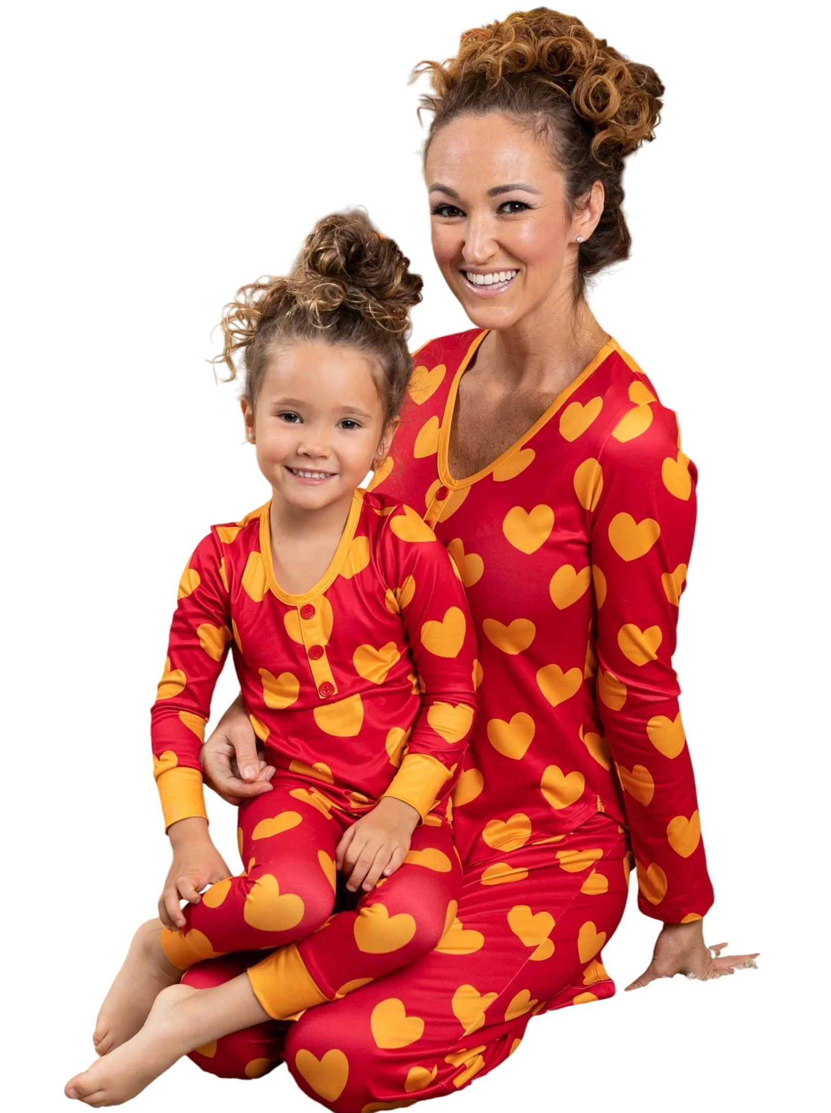 Mommy And Me Lovey Dovie Pajamas