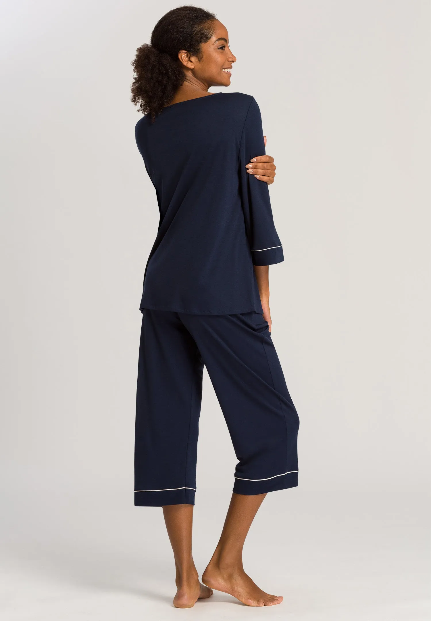 Natural Comfort Tencel Pajama Set | Deep Navy 77965-1610