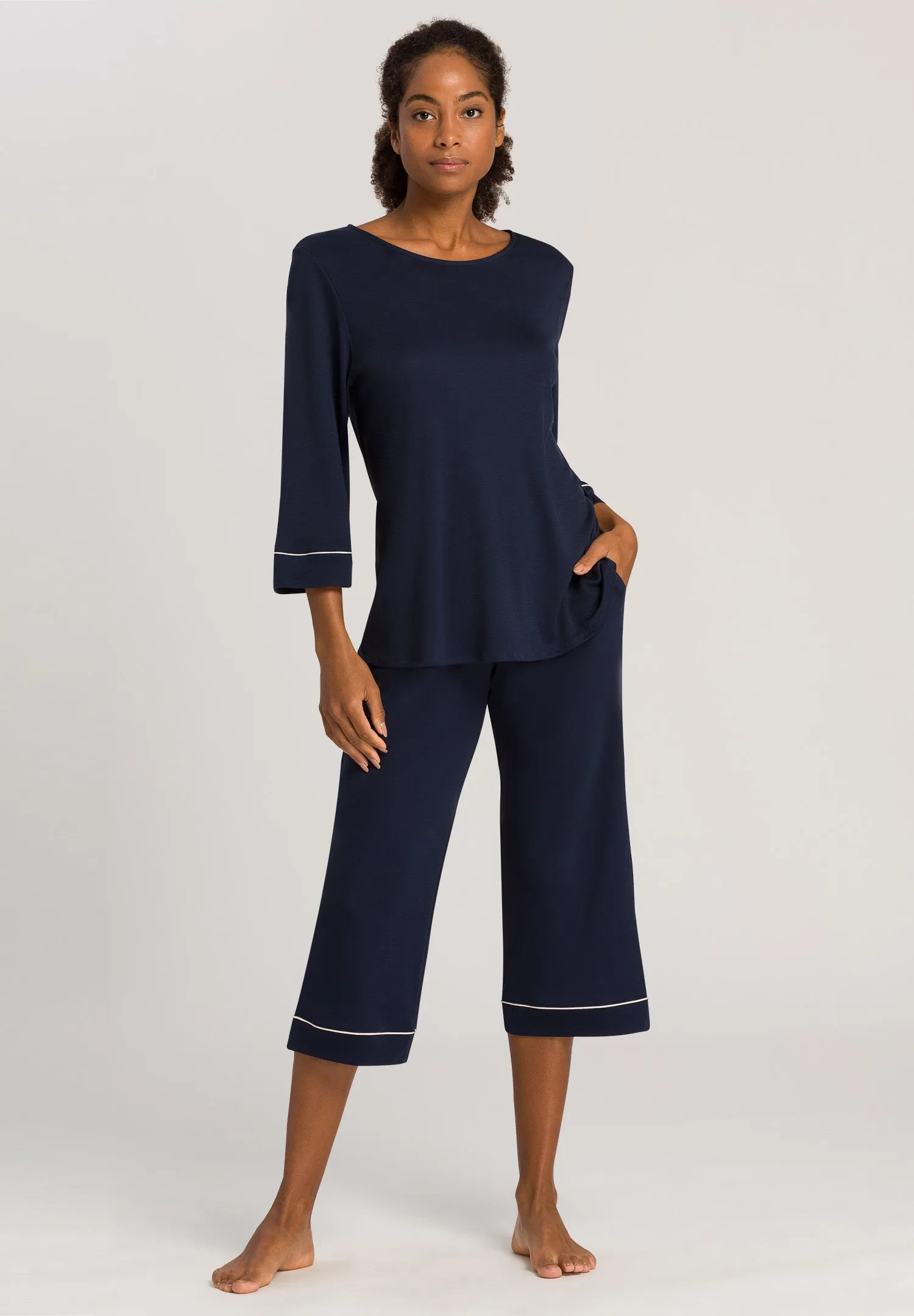 Natural Comfort Tencel Pajama Set | Deep Navy 77965-1610