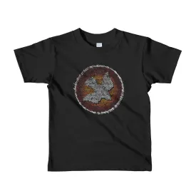 NYKiD's 4-7 DOVE MOSAIC //. Short sleeve kids t-shirt