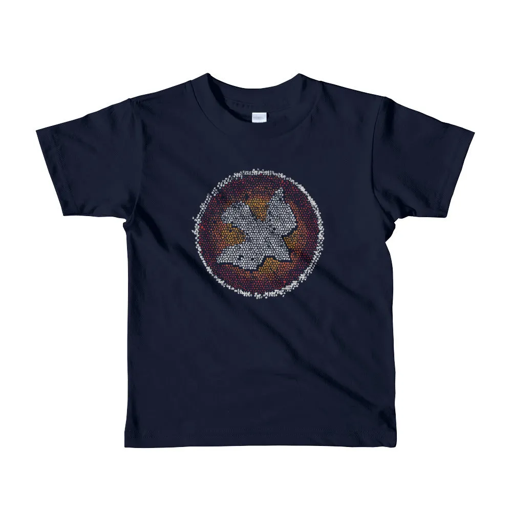 NYKiD's 4-7 DOVE MOSAIC //. Short sleeve kids t-shirt