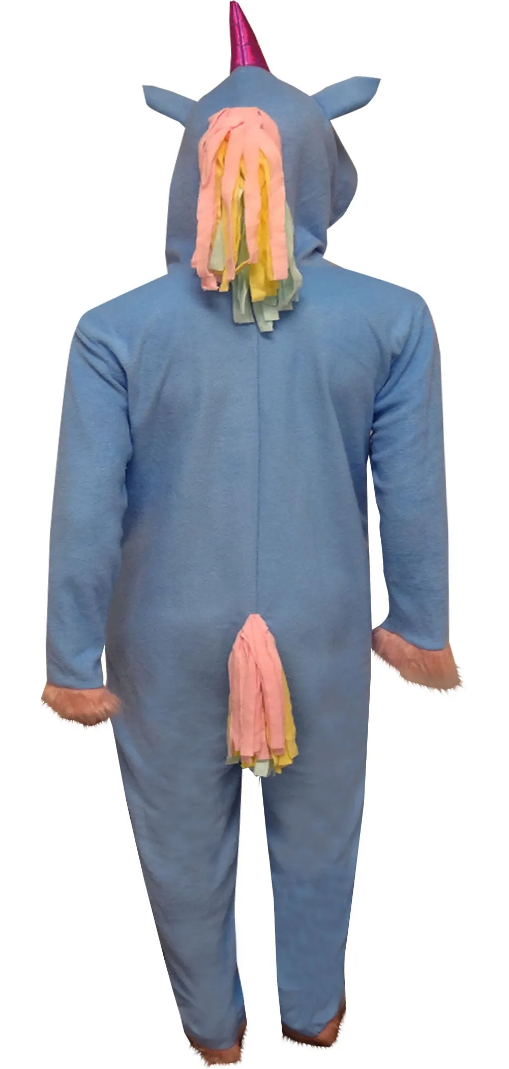 Pastel Unicorn Fleece One Piece Union Suit Pajama