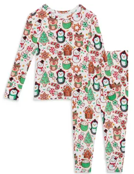 Posh Peanut Holiday L/S Basic PJs