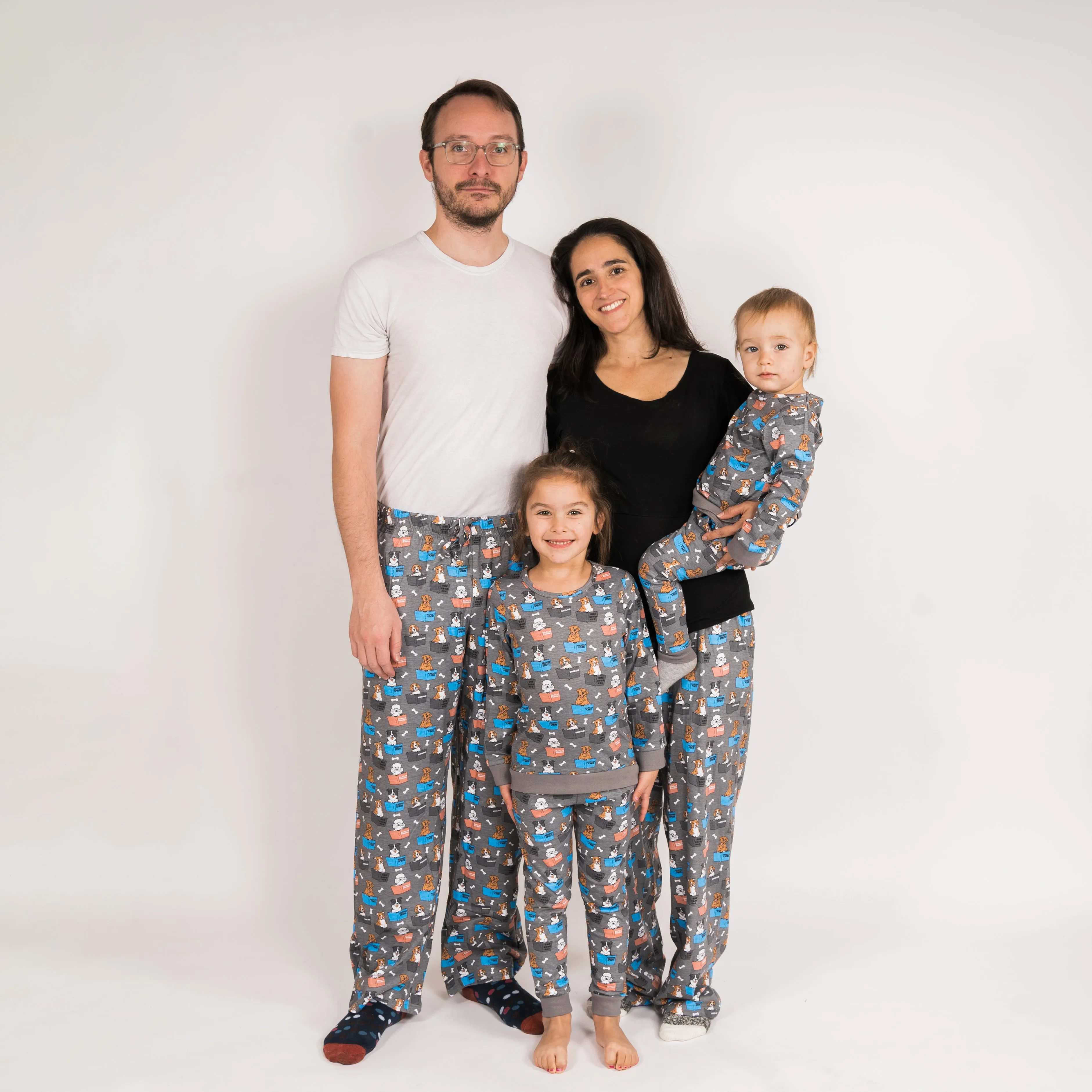 Reading Dogs Kids Pajamas Set [FINAL SALE]