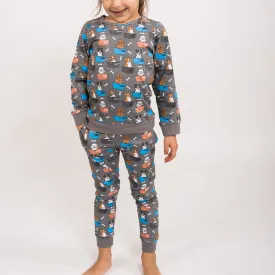 Reading Dogs Kids Pajamas Set [FINAL SALE]