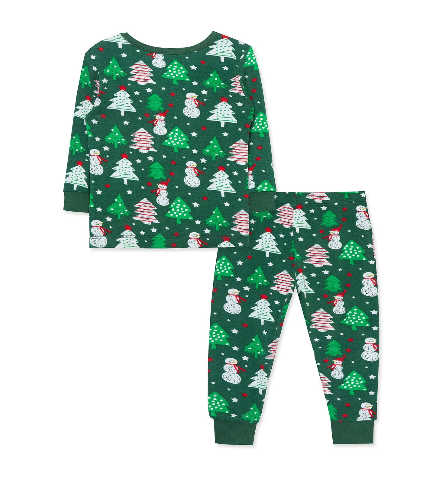 Snowman Pajamas 2-Piece