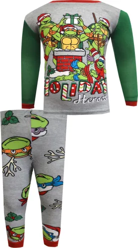 Teenage Mutant Ninja Turtle Christmas Holiday Heroes Pajama