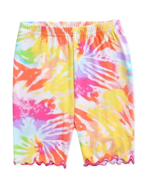 Tie Dye Rainbow Bamboo Short Sleeve Pajamas