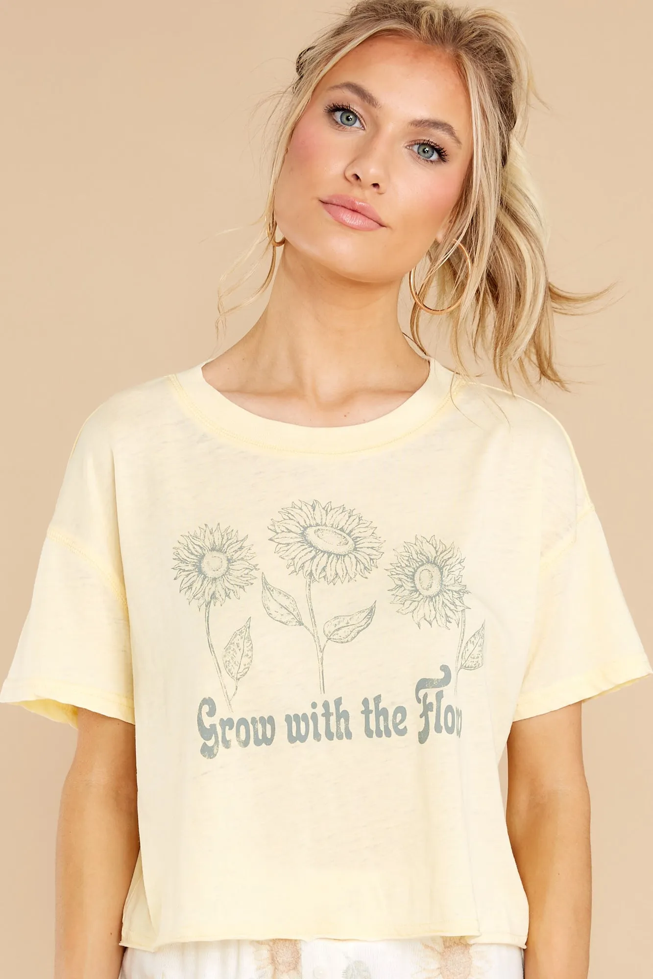 Vintage Sunflower Sleep Tee