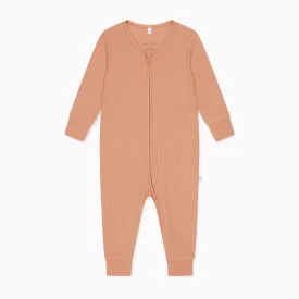 Waffle Clever Zip Snug Fit Pajamas