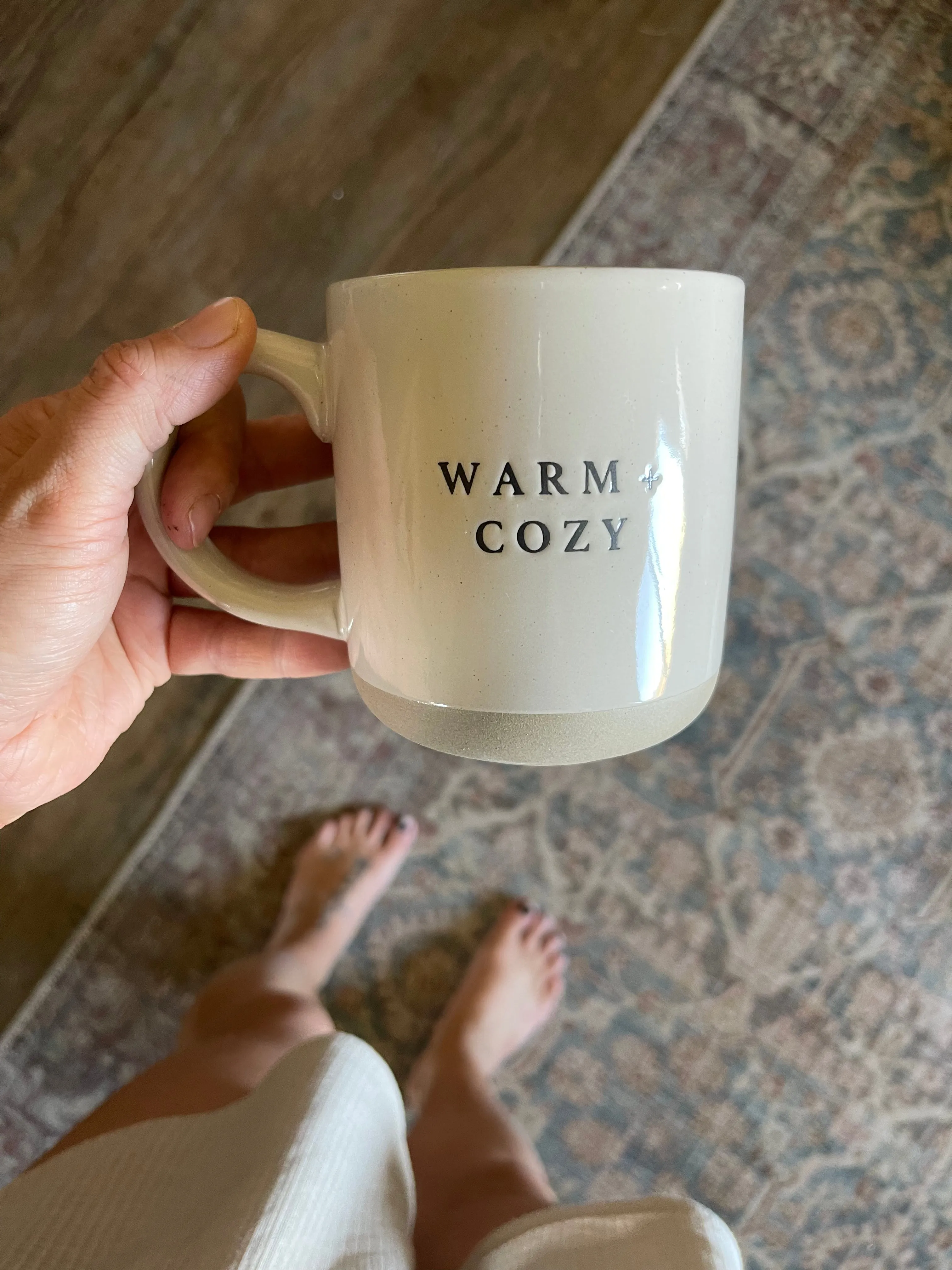 Warm   cozy, coffee mug